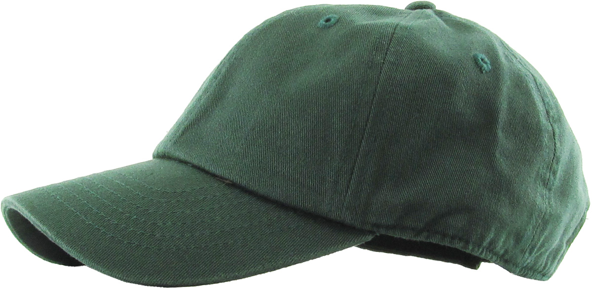 Hunter Green youth low profile rear view